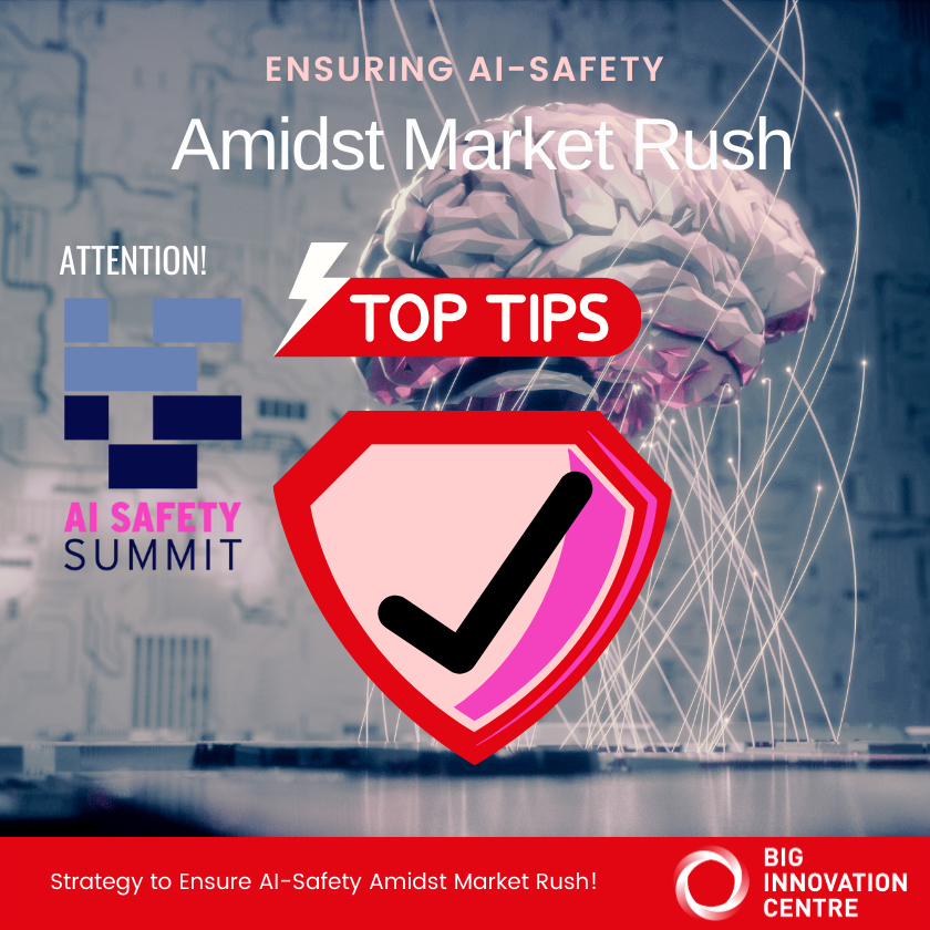 Banner for Ensuring AI safety amidst market rush